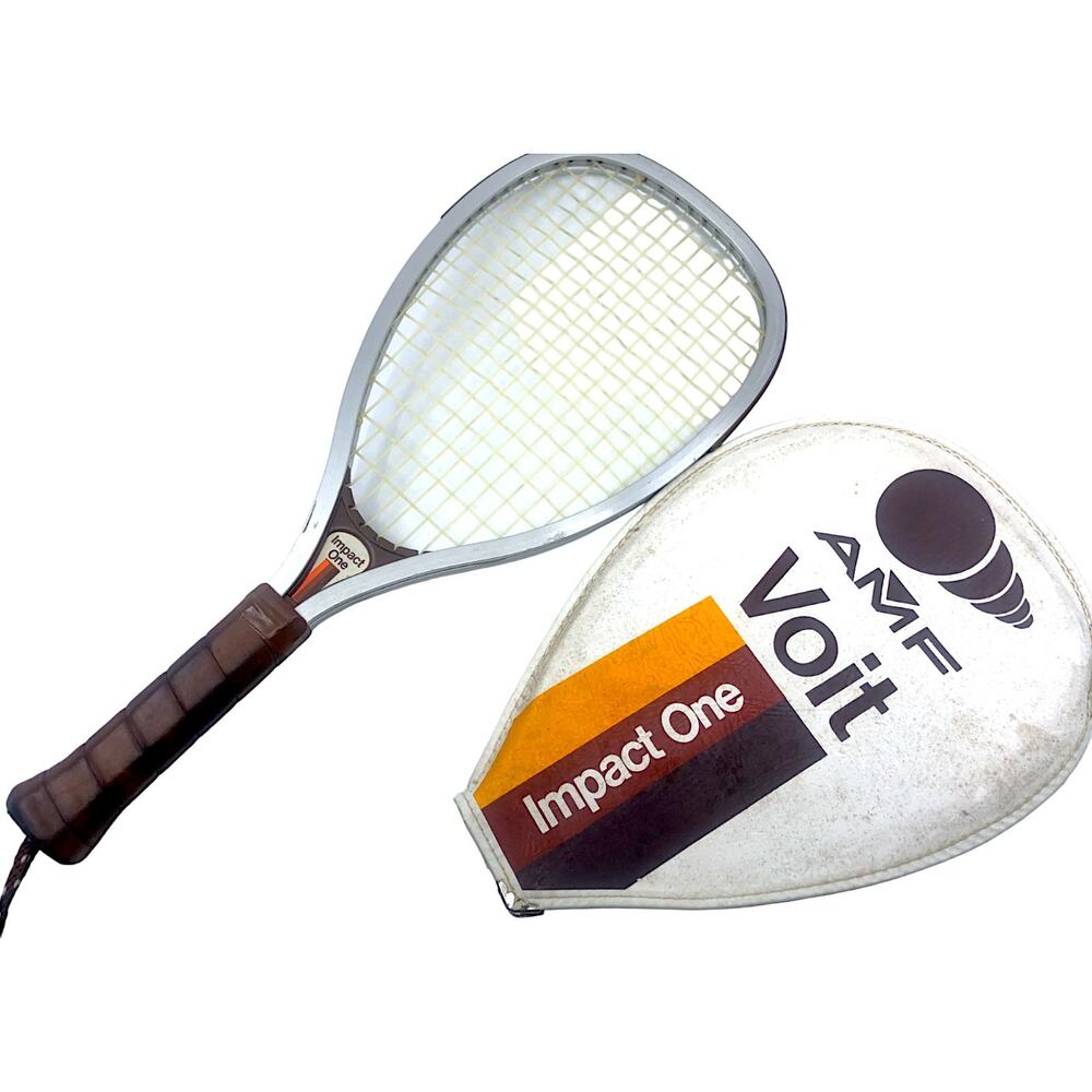 AMF Voit Impact One Raquetball Racket w/ Original Sleeve - Vintage 1980's
